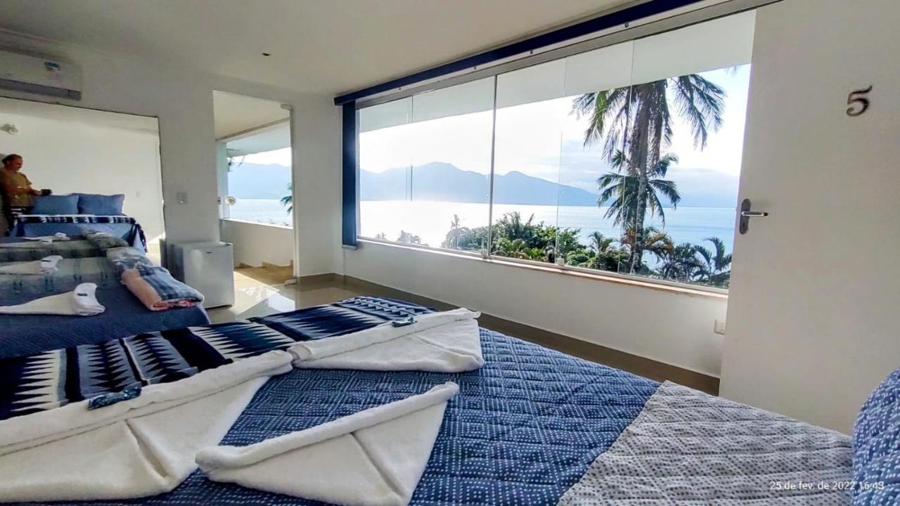 Pousada Refugio Das Estrelas - Vista Para O Mar Ilhabela Eksteriør bilde