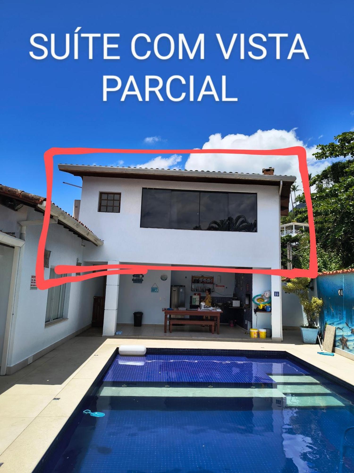 Pousada Refugio Das Estrelas - Vista Para O Mar Ilhabela Rom bilde